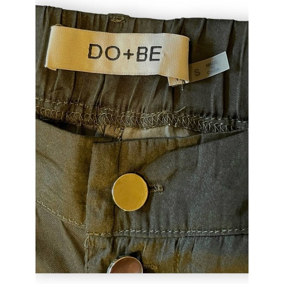 DO+BE Cargo Elastic Waist Packets Silky Pants Women’s Gray S - Picture 5 of 16